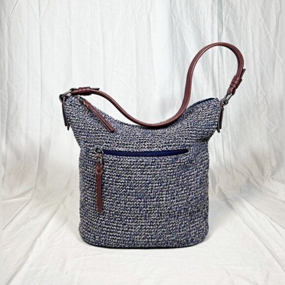 The Sak Indigo Static Hand Crocheted Sequoia Hobo Bag - Picture 1 of 7